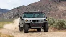 NAEV Cyber Hummer EV conversion