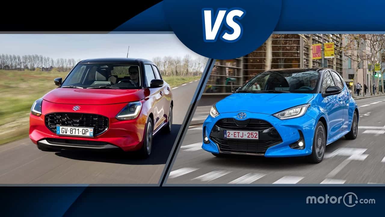 Suzuki Swift vs Toyota Yaris