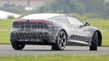 BMW Neue Klasse (2025) mit Radnabenmotoren als Erlkönig