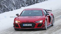 Audi R8 RWD, fotos espía