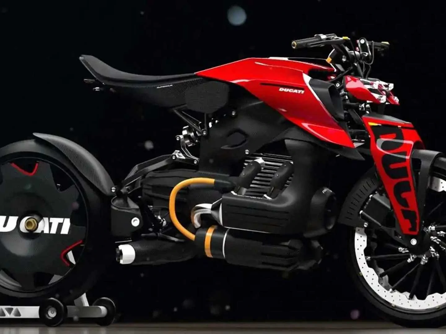 Designer Daniel Kemnitz Dreams Up Hybrid Ducati Ghost Concept