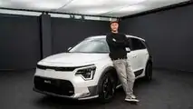 Kia Niro EV (2022) dans le premier échantillon de siège