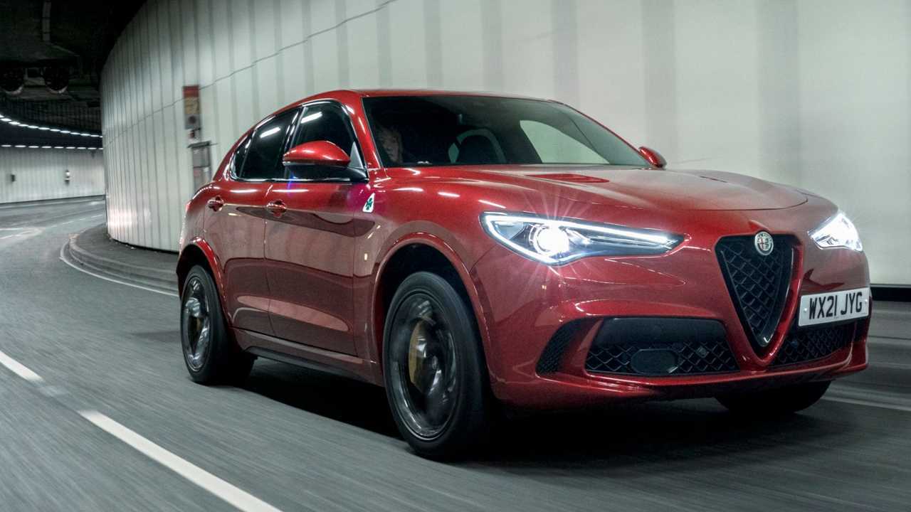 Alfa Romeo Stelvio Quadrifoglio UK's best-sounding tunnels.