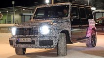 Makyajlı 2022 Mercedes-AMG G63 Casus Fotoğrafları