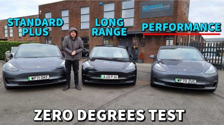Tesla Model 3 Winter Test: RWD Vs. Long Range Vs. Performance