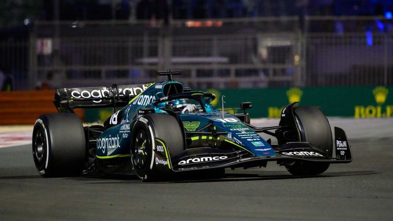 Lance Stroll at Abu Dhabi GP 2022