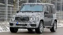 Mercedes G-Klasse Facelift neue Erlkönigbilder (Dezember 2022)