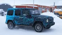 Mercedes-Benz EQG Spy Photos