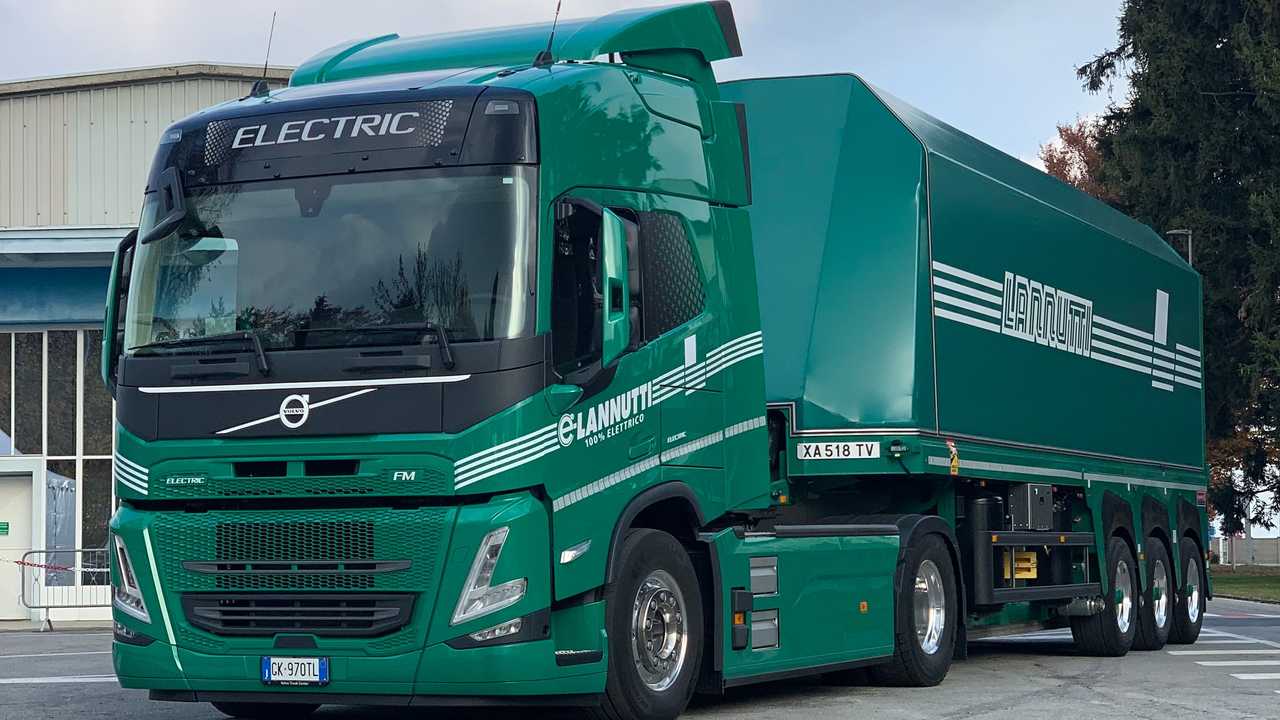 Il Volvo FM Electric di Lannutti
