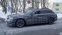 New BMW 5 Series Touring Spy Shots