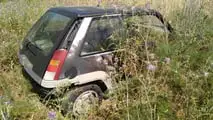Renault Supercinco GT Turbo abandonado