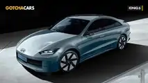 2023 Hyundai Ioniq 6 unofficial rendering