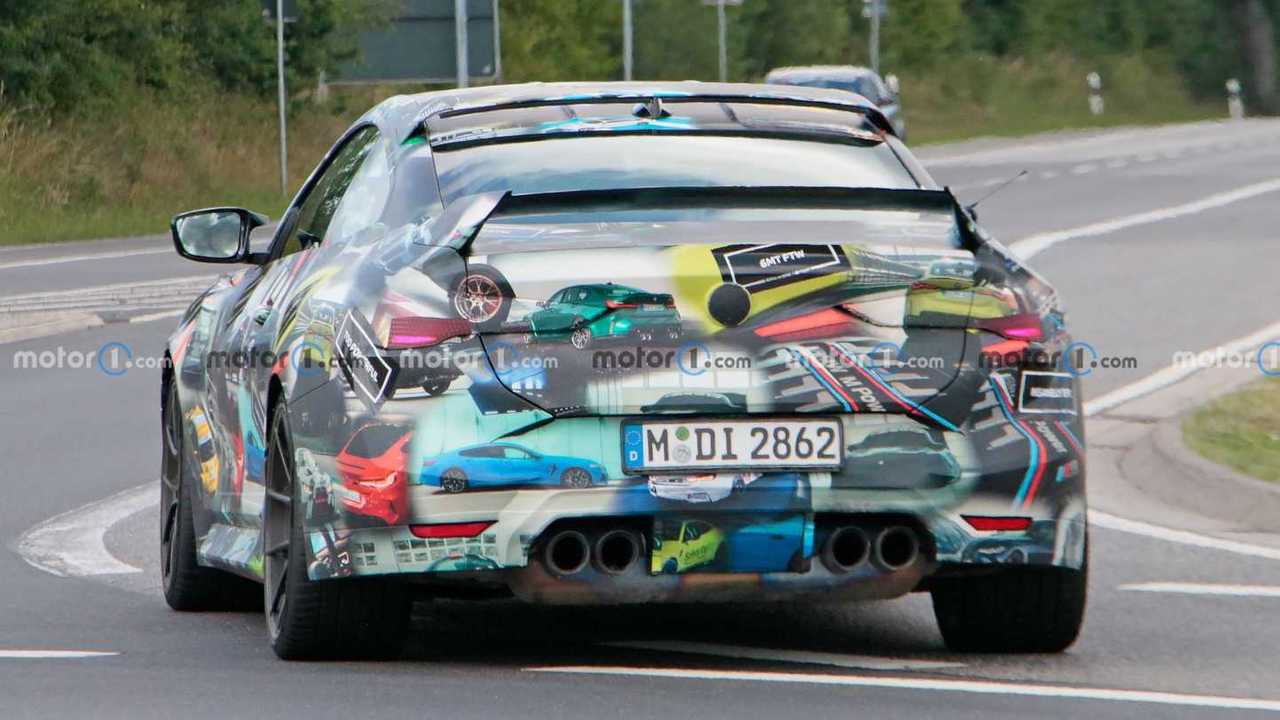 BMW 3.0 CSL Hommage, le prime foto spia