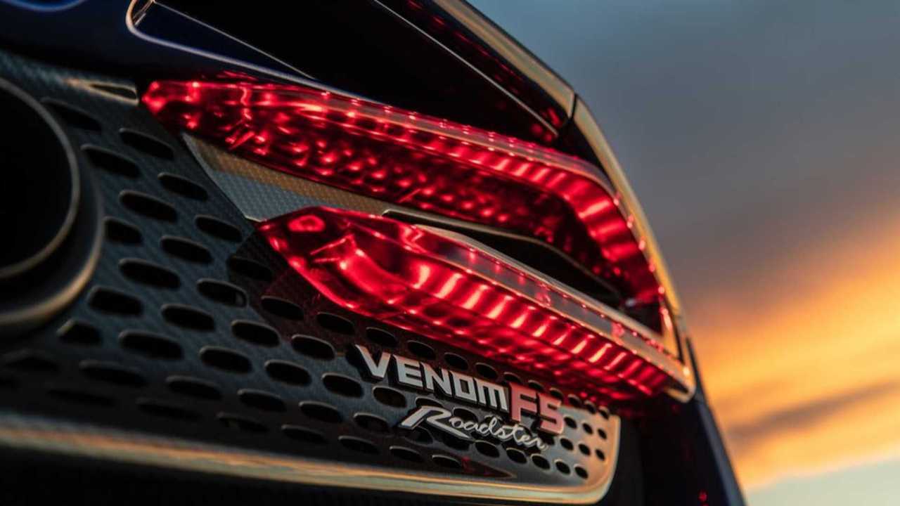 Hennessey Venom F5 Roadster teaser