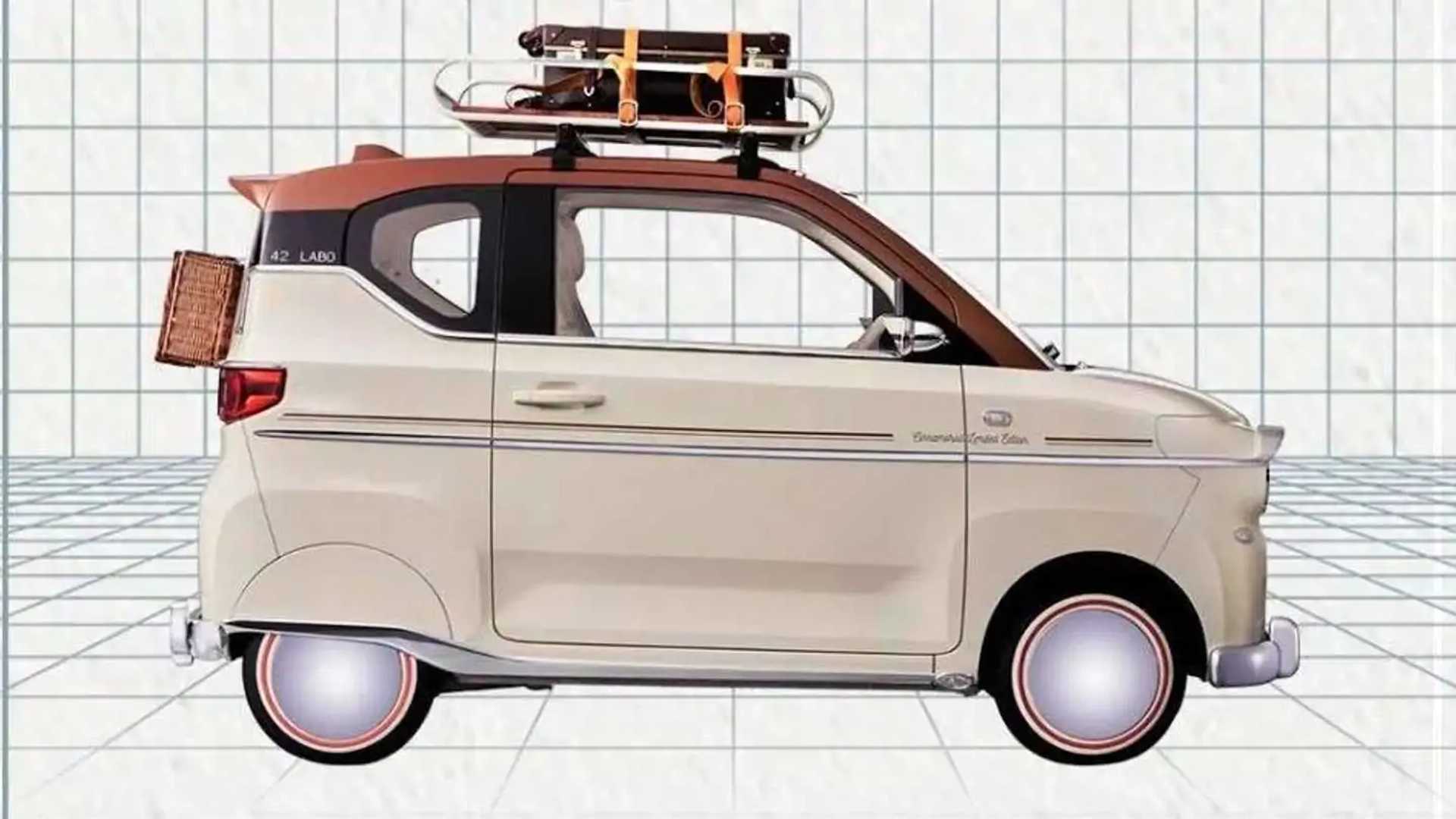 Carro El trico Mais Vendido Da China Ter Inusitada Vers o Retr 
