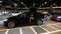 Grand opening of the first Vegas Loop station at Resorts World Las Vegas hotel