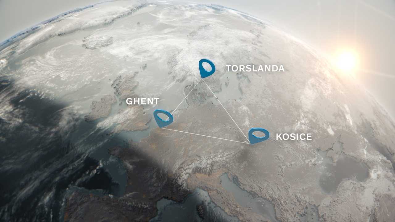 Volvo-Werke in Europa: Gent, Torslanda und ab 2026 Kosice