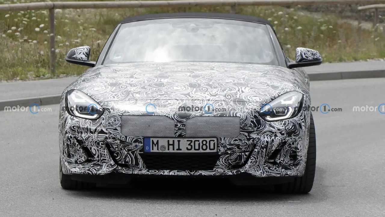 BMW Z4 restyling, le prime foto spia