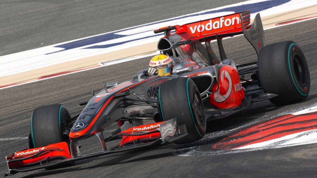 Lewis Hamilton, McLaren MP4-24 Mercedes