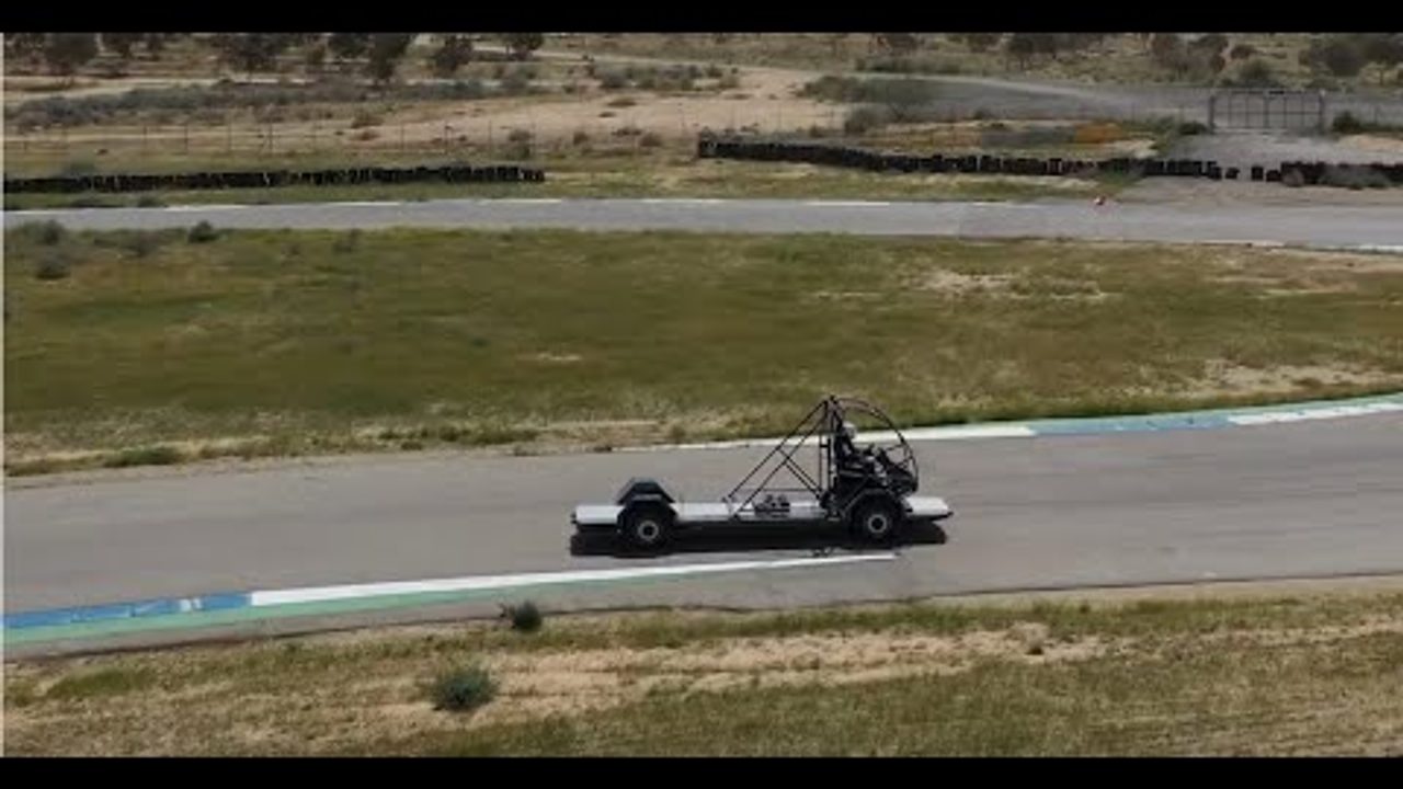 REE P7 platform prototype track testing
