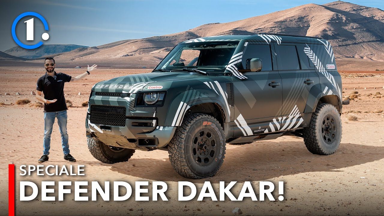 Ho VISTO nel Deserto Il Land Rover DEFENDER della DAKAR!