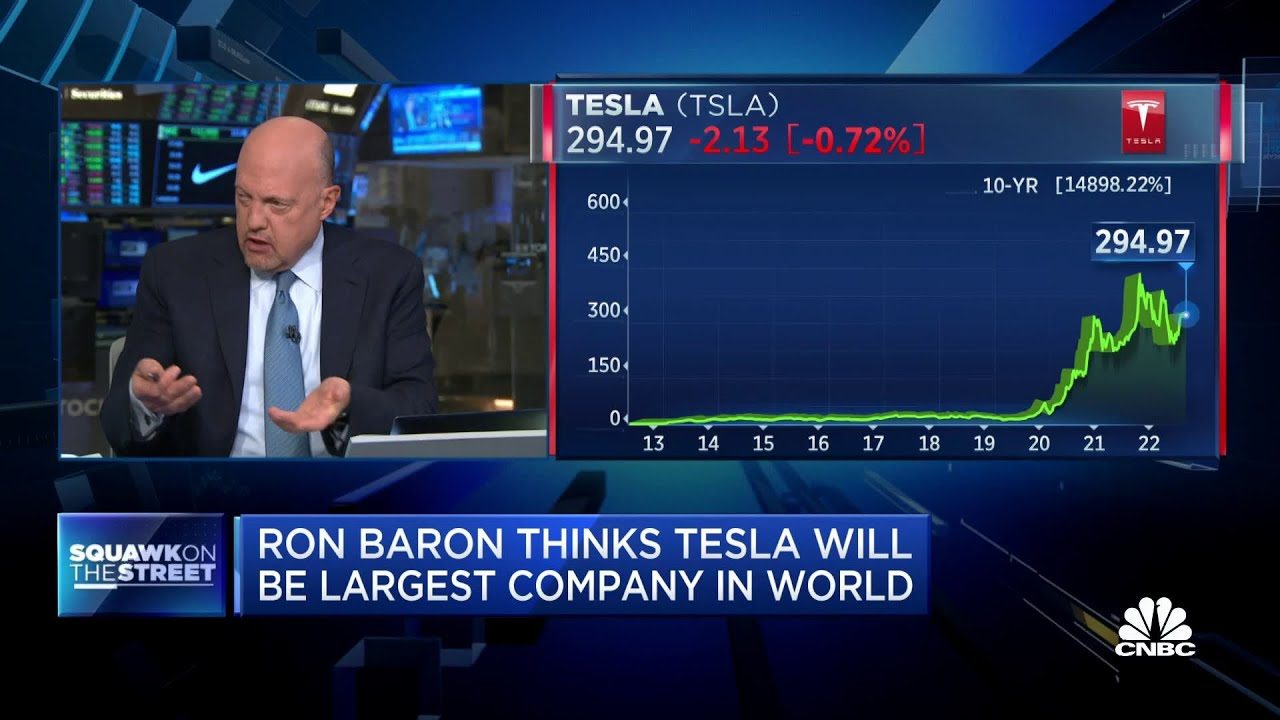 Tesla will own California when it bans sales of gas-powered vehicles, says Jim Cramer