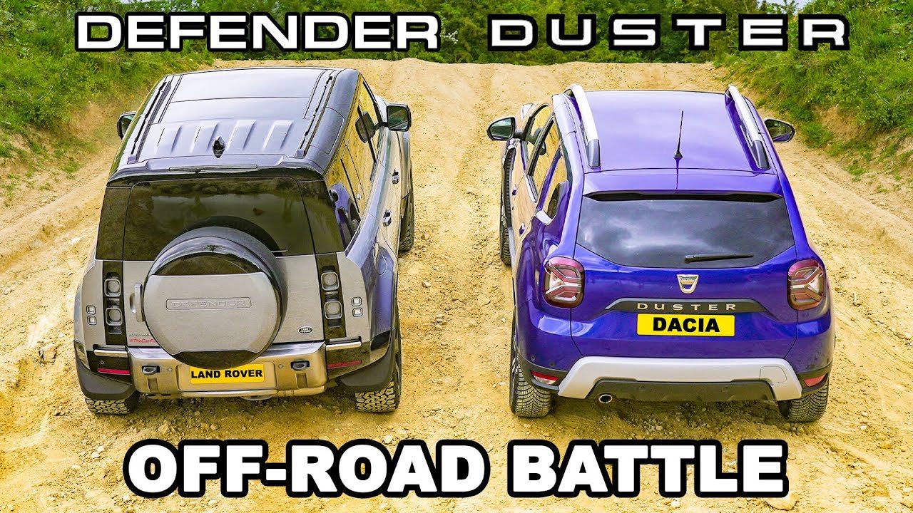 Land Rover Defender v Dacia Duster: OFF-ROAD