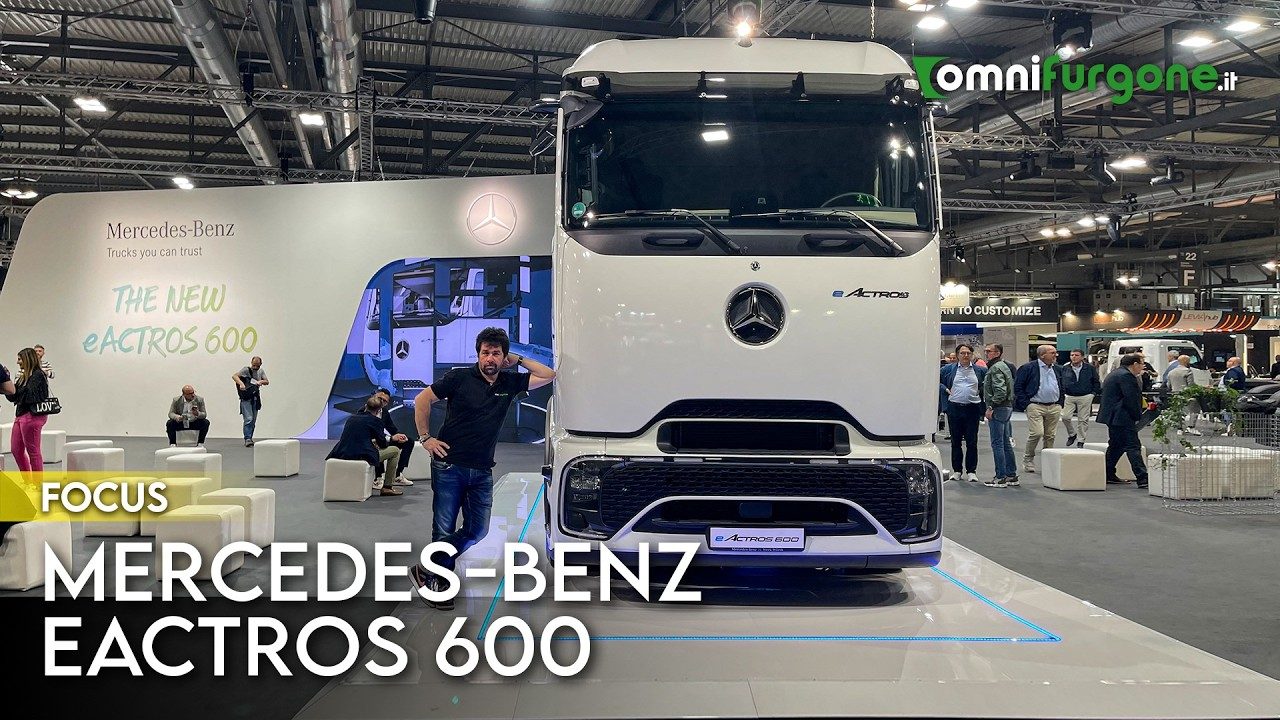 Mercedes-Benz eActros 600 il CAMION nato ELETTRICO | Conosciamolo meglio