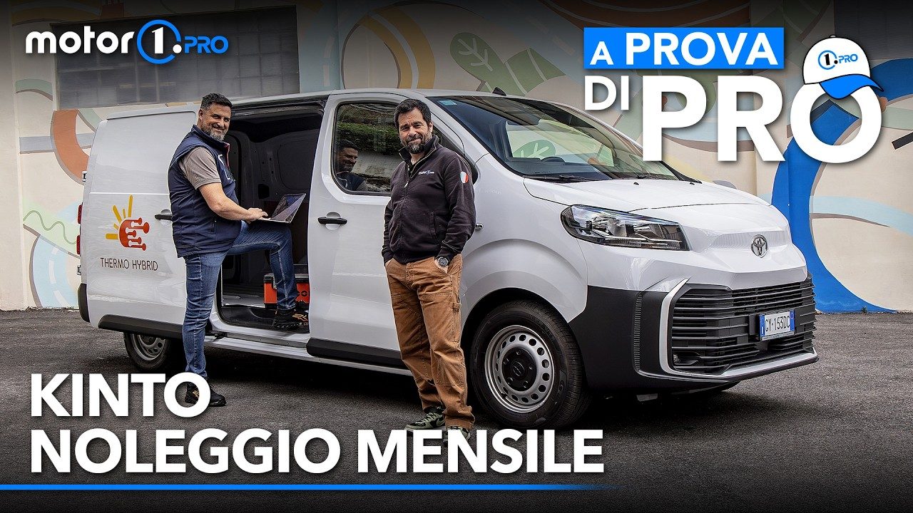 NOLEGGIO mensile del FURGONE: conviene davvero? La prova di un professionista con KINTO