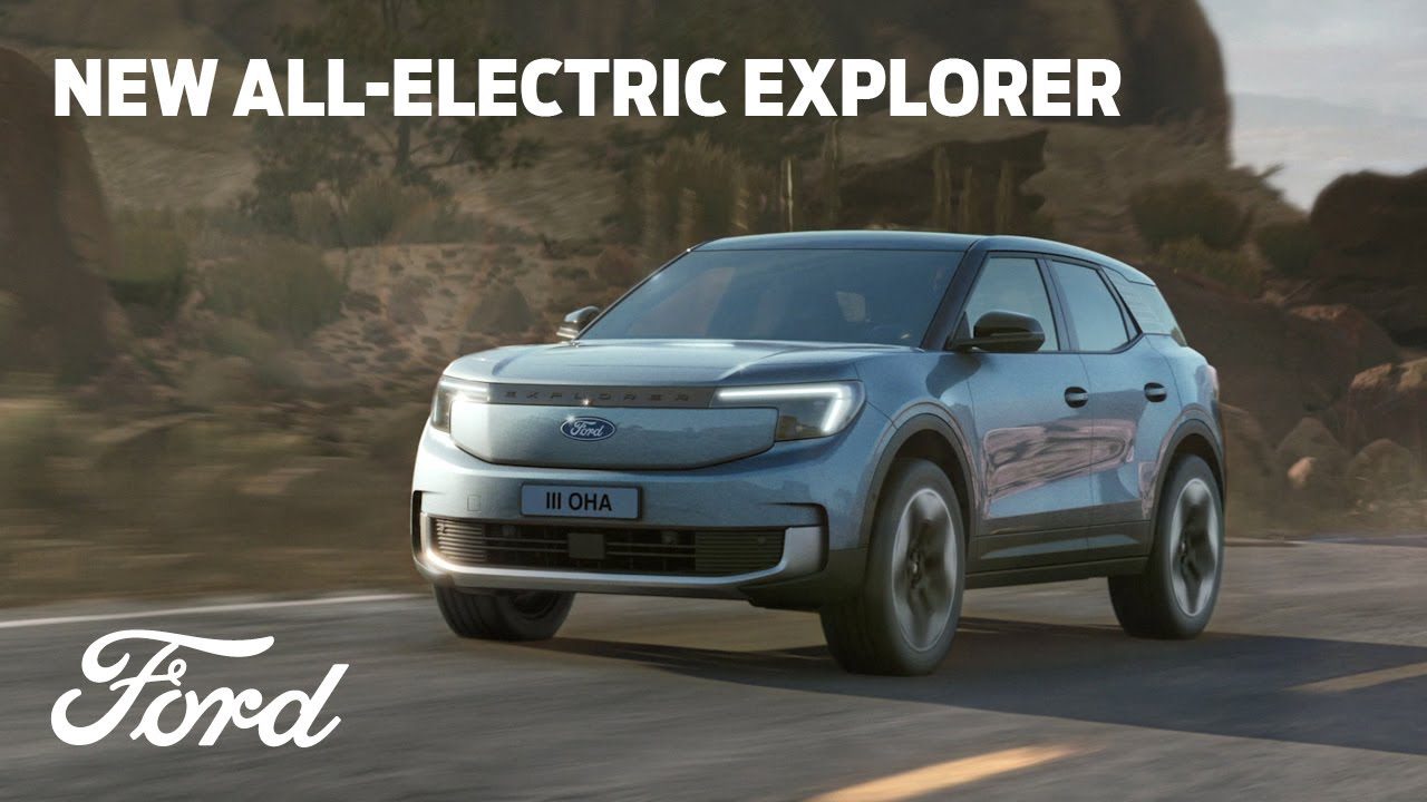 Abenteuer neu entdecken mit dem neuen vollelektrischen Ford Explorer.