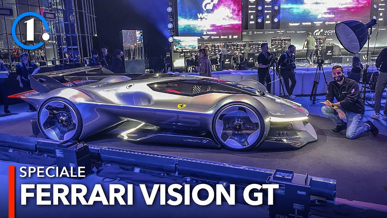 Ho visto la Ferrari Vision GT dal vivo! (con Flavio Manzoni)