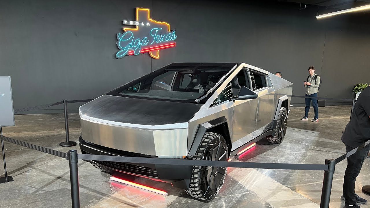 NEW Tesla Cybertruck Prototype at Investor Day