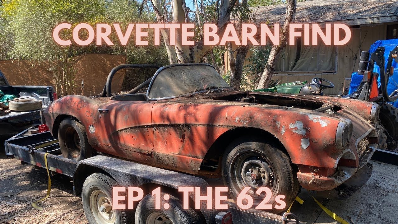 C1 and C2 Corvette Barn Find: Sitting For Over 40 Years.