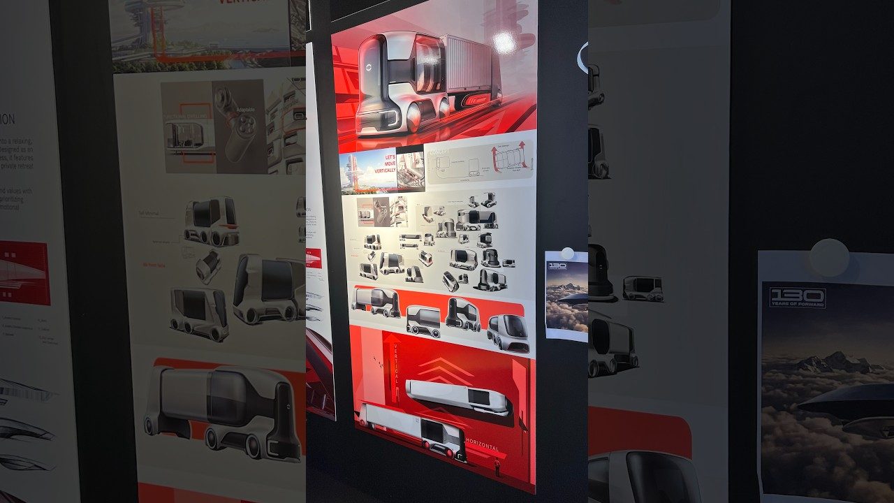 Il design di Daimler Truck guarda al camion del FUTURO #camion #mercedes #futuro