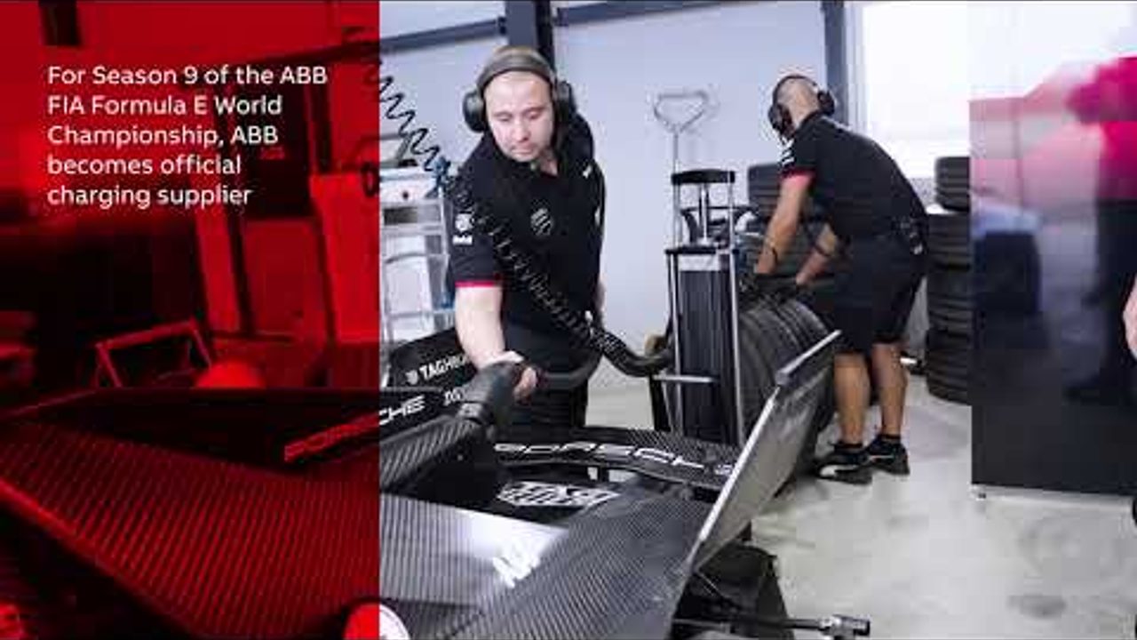 ABB unveils mobile charger for Formula E Season 9