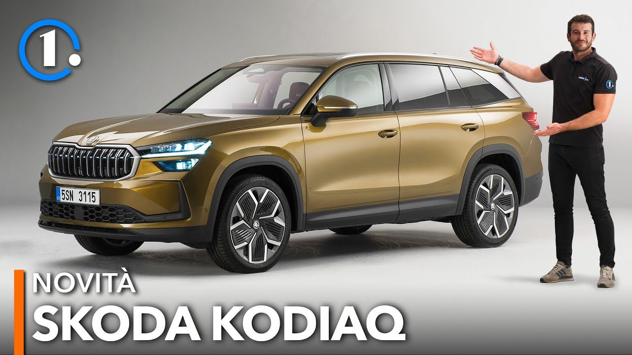 Skoda Kodiaq (2024) | Motori IBRIDI e diesel, bagagliaio IMMENSO e interni TOP