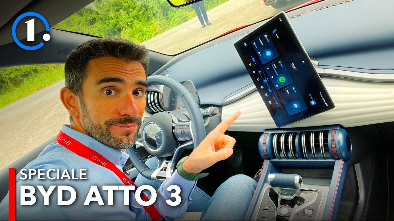 BYD Atto 3, l’elettrica cinese che vuole farci girare la testa
