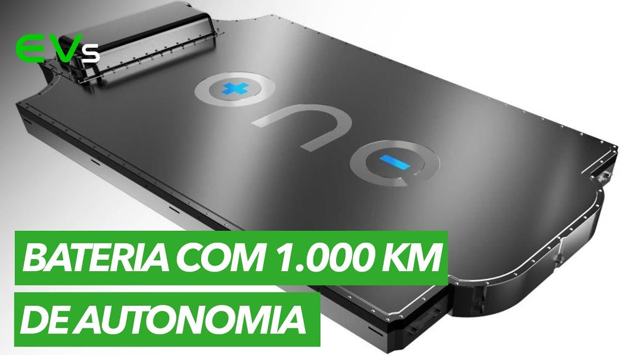 Uma SUPER BATERIA com 1.000 km de AUTONOMIA para o novo BMW iX