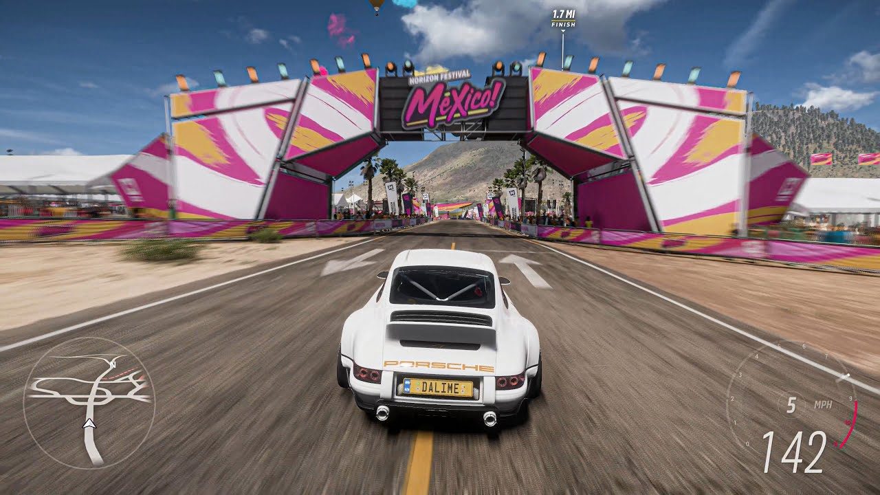 Forza Horizon 5 - 1990 Porsche 911 Reimagined by Singer - DLS Gameplay