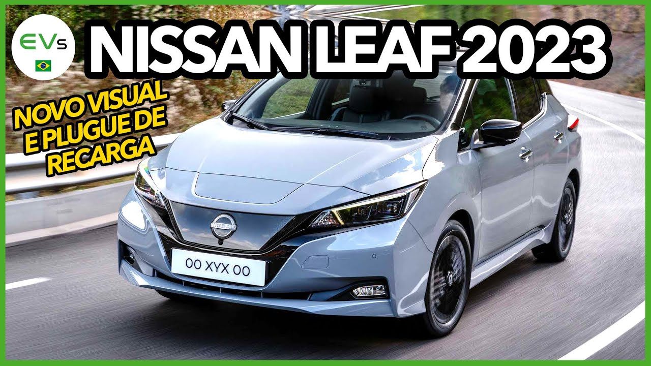 Novo NISSAN LEAF 2023 chega ao BRASIL com tapa no VISUAL e novidades