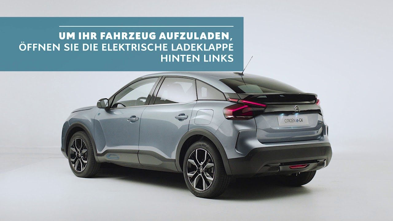 Der neue Citroën ë-C4 100 % Ëlectric: Zu Hause aufladen
