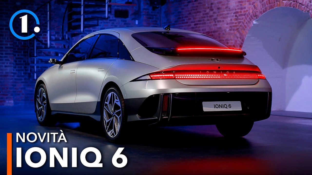 Hyundai IONIQ 6 | Ecco IN ANTEPRIMA com'è fatta l'elettrica coupè con la coda d'anatra