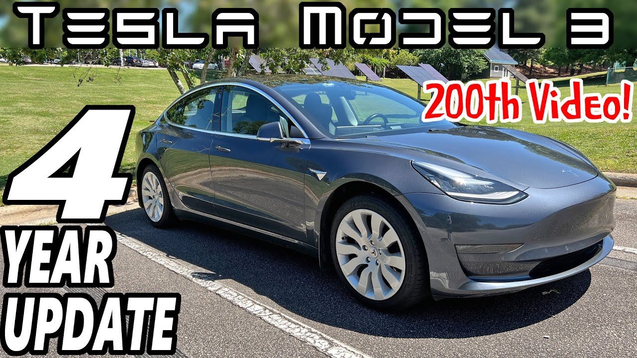 Tesla Model 3 - 4 Year Update