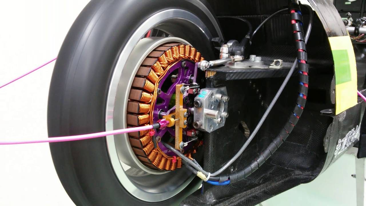 可変界磁 ダイレクトドライブモーター variable field magnet motor.