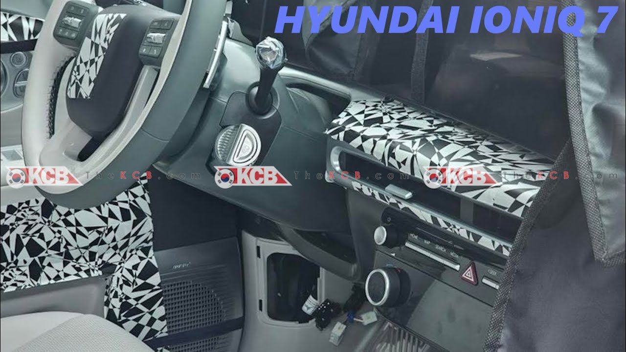 Hyundai IONIQ 7 Interior Leaked