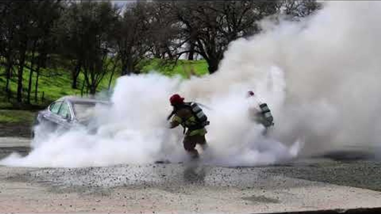 How to Approach and Extinguish an Electrical Vehicle Fire - Brock Archer