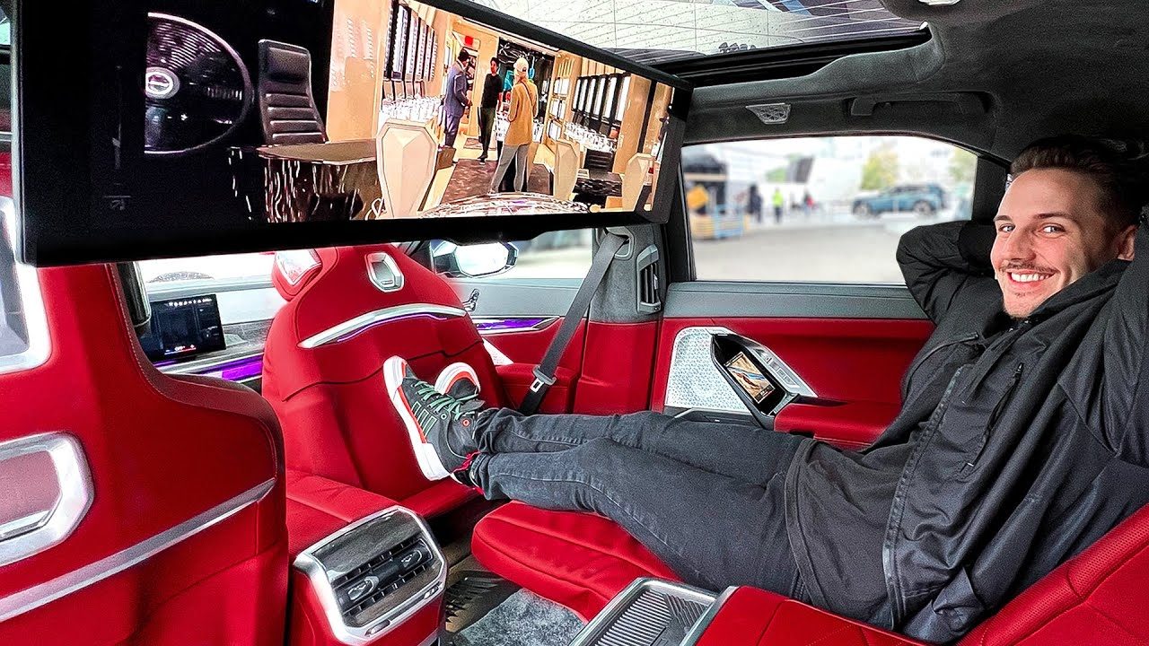 New BMW is a Cinema on Wheels | 2023 i7