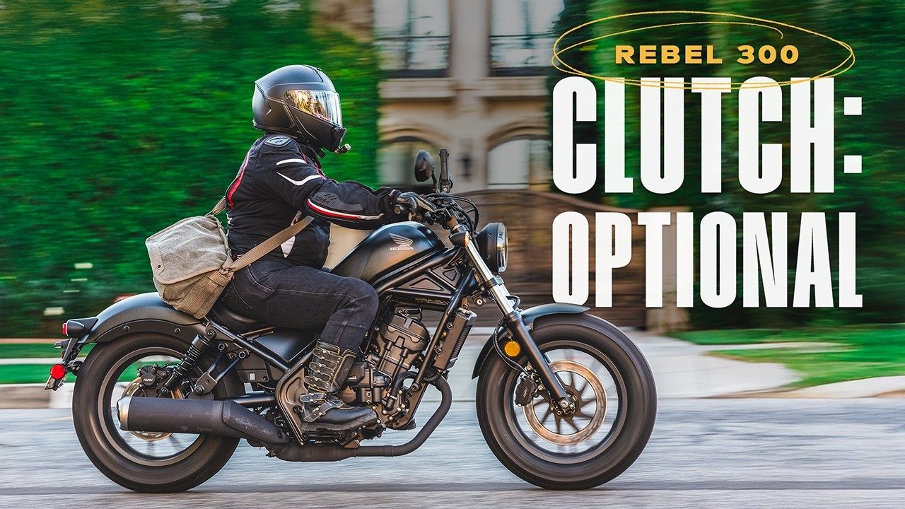 Honda Rebel 300 E-Clutch Review — Training Wheels or the Future?