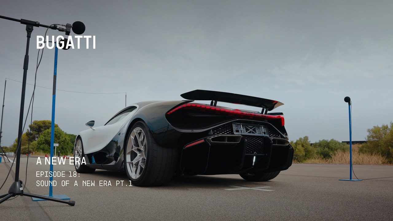 Bugatti Says No To Fake Engine Sounds, Yes To 'Dirty And Raw' V16 Notes
