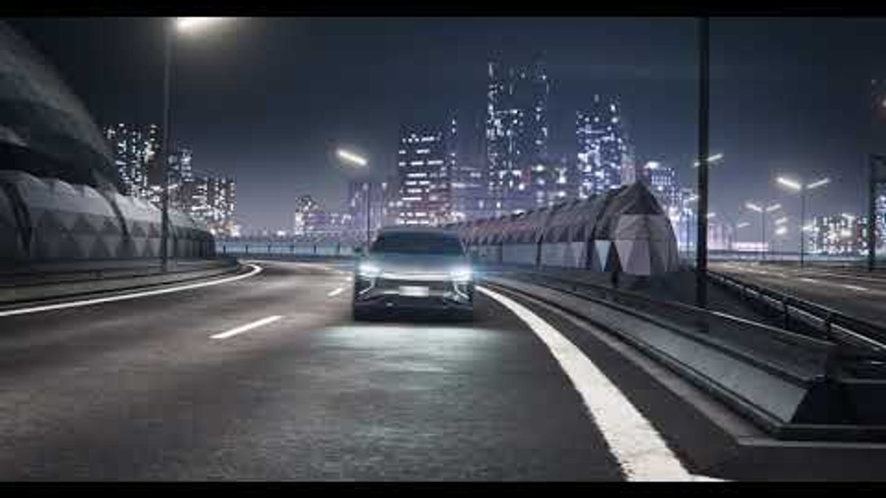 Programmable Matrix Lighting (PML) and Intelligent Signal Display (ISD) panels on HiPhi X